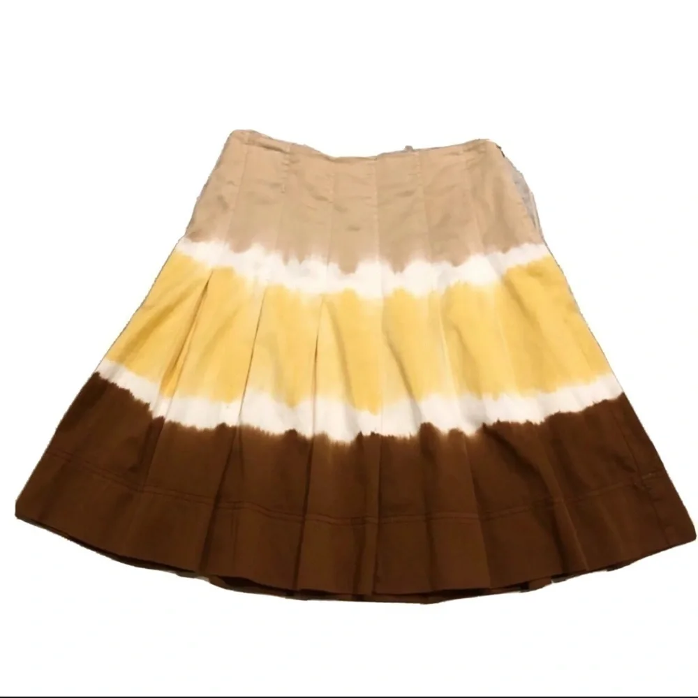 🆕 INC tie dye full a line skirt size 0P petite 0